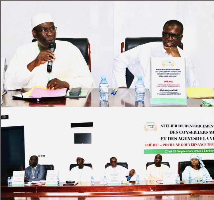 Collectivité territoriale : la ville de Pikine outille ses conseillers face aux nouveaux paradigmes de mutation. Collectivité territoriale : la ville de Pikine outille ses conseillers face aux nouveaux paradigmes de mutation.