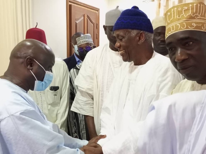 Gamou Tivaouane 2022 :  Images d'Idrissa Seck en visite chez le Khalife