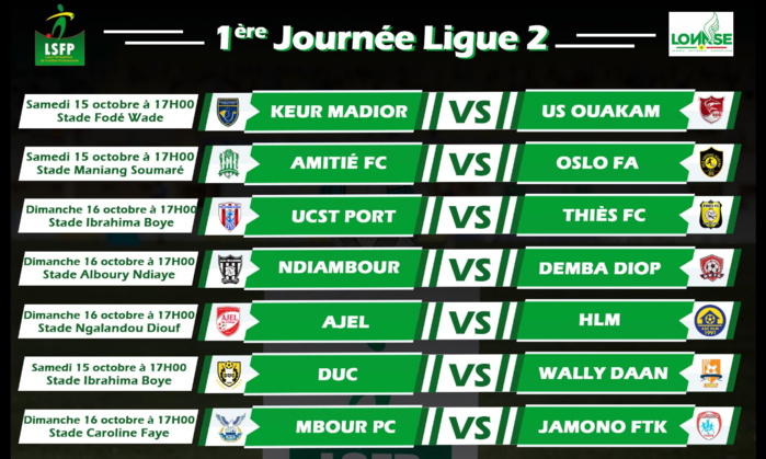 Démarrage de la L1 et de la L2 : Coup d’envoi ce week-end, le Casa Sport remet son titre en jeu… Démarrage de la L1 et de la L2 : Coup d’envoi ce week-end, le Casa Sport remet son titre en jeu…