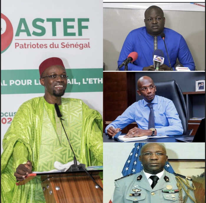 Restructuration de Pastef : Le Colonel Abdourahim Kébé, l'enseignant Ngouda Mboup et Lansana G. Sakho, les surprises de Sonko. Restructuration de Pastef : Le Colonel Abdourahim Kébé, l'enseignant Ngouda Mboup et Lansana G. Sakho, les surprises de Sonko.