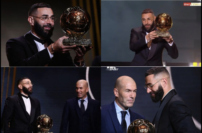 Football : 24 ans après Zidane, Karim Benzema remporte le Ballon d'or 2022 ! Football : 24 ans après Zidane, Karim Benzema remporte le Ballon d'or 2022 !