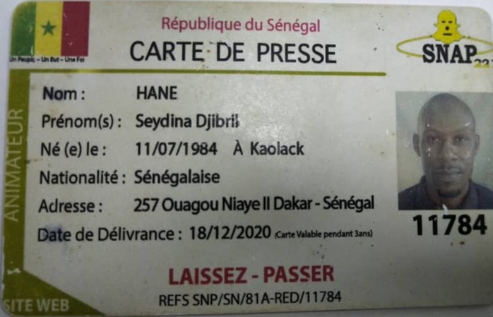 Usurpation d’identité professionnelle : La commission nationale de carte de presse victime d’un cas de fraude ! Usurpation d’identité professionnelle : La commission nationale de carte de presse victime d’un cas de fraude !
