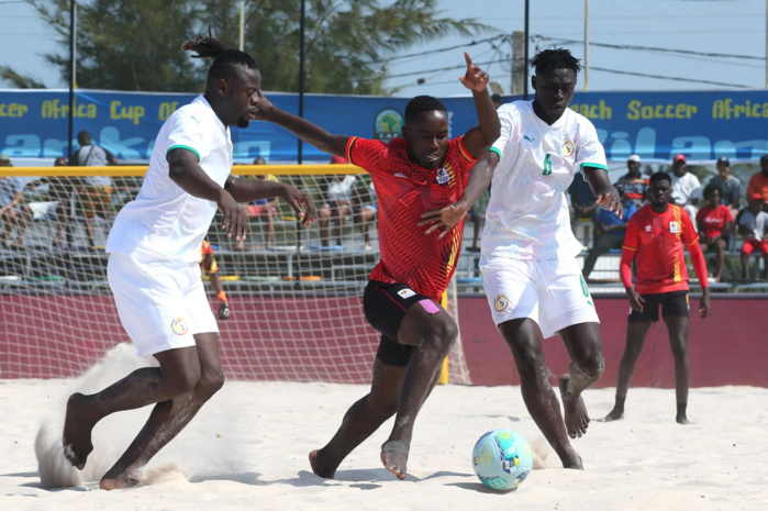 CAN Beach Soccer 2022 : Le Sénégal explose l’Ouganda (10-1) pour son entrée en lice ! CAN Beach Soccer 2022 : Le Sénégal explose l’Ouganda (10-1) pour son entrée en lice !