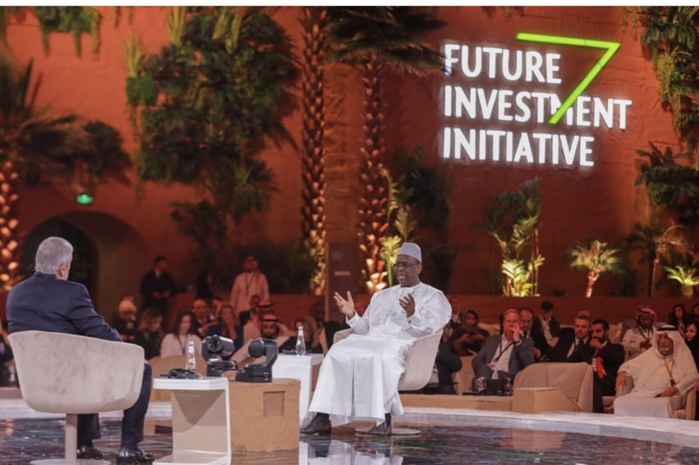 Riyadh future investment iniative summit / Le président Macky Sall vend la destination Sénégal. "D'un point de vue géographique, il faut investir au Sénégal".