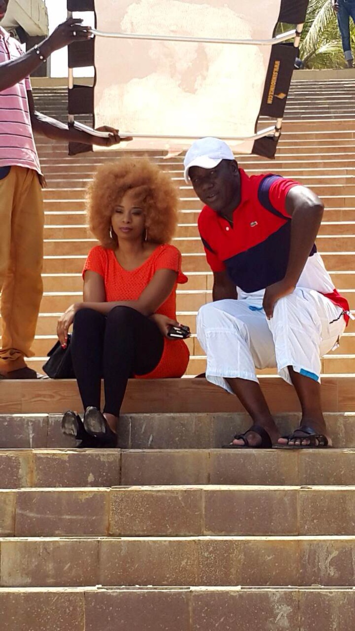 Les images du tournage du nouveau clip d'Adiouza "7 A 77ans"