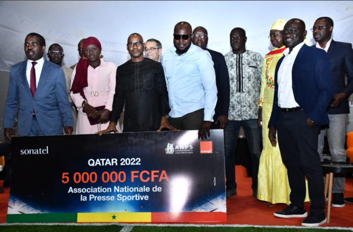 « Subvention » pour le mondial 2022 : Orange, l’ANPS et le surprenant chèque de cinq millions FCFA...