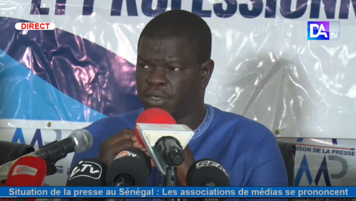 Conférence de presse de la CAP : "Nous sommes plus de 200 pays dans le monde, mais la déclaration de presse n'existe qu'au Sénégal (Bamba Kassé).