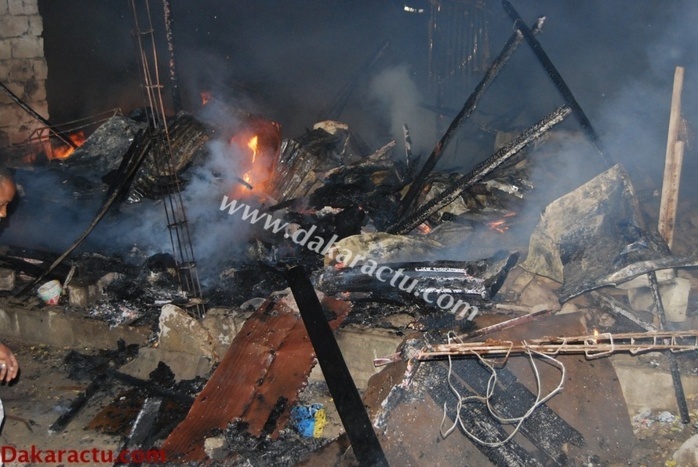 Touba/Incendie chez Serigne Fallou Ibn Serigne Modou Bousso Dieng : Trois  enfants ont perdu la vie