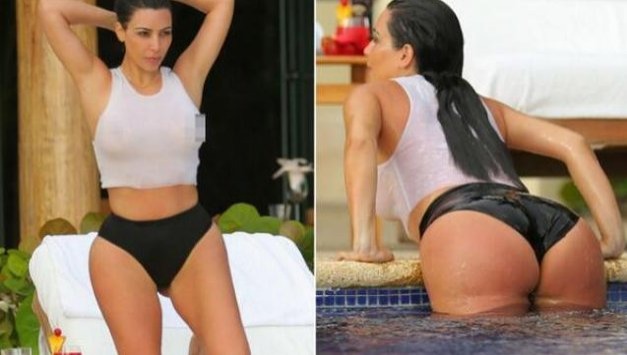 Kim Kardashian : Sans photoshop, elle n'est pas si sexy ! (Photos)