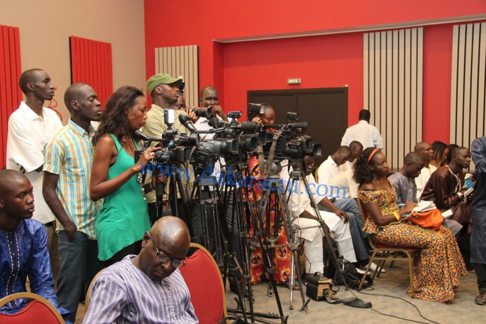  Les images de la Conférence de presse des Avocats de l'Etat tenue cet après-midi