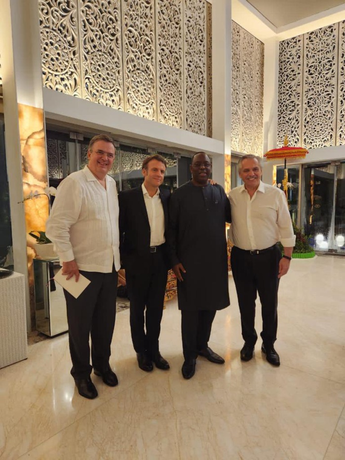 Sommet G20 : Macky Sall dans les coulisses de la cour des grands... (Images) Sommet G20 : Macky Sall dans les coulisses de la cour des grands... (Images)