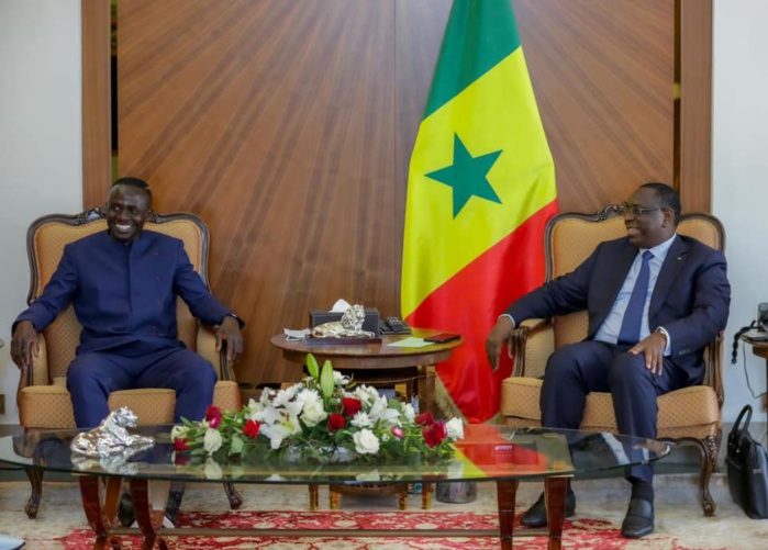 Forfait pour la Coupe du monde 2022 / Le président Macky Sall envoie un message à Sadio Mané : "La santé avant tout.Tu reviendras encore plus fort". Forfait pour la Coupe du monde 2022 / Le président Macky Sall envoie un message à Sadio Mané : "La santé avant tout.Tu reviendras encore plus fort".