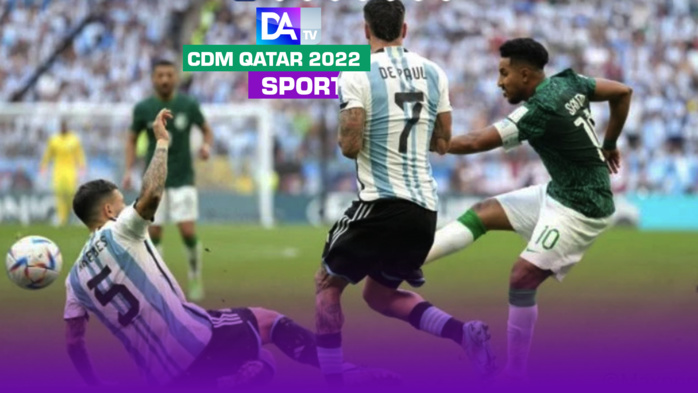 CDM 2022 : Grosse surprise ! l'Argentine de Messi battue par l'Arabie saoudite…