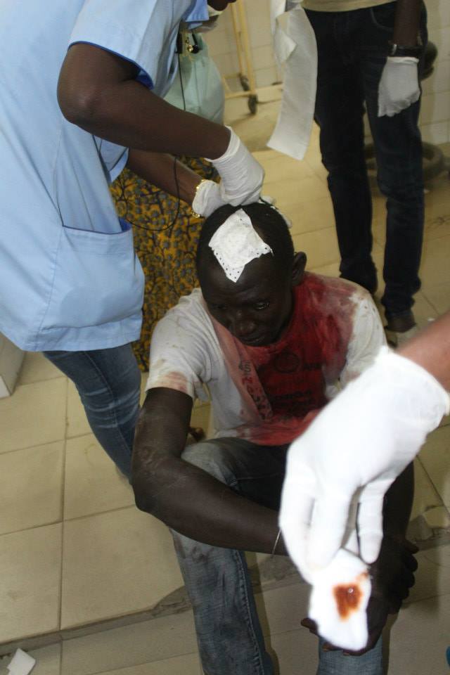  Répression sanglante des étudiants à l'Université (Photos)
