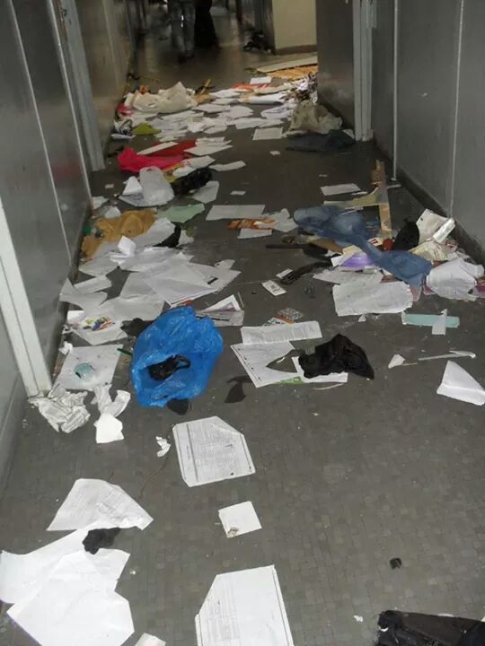 Les images du saccage dans les chambres des étudiants à l'Université Cheikh Anta Diop