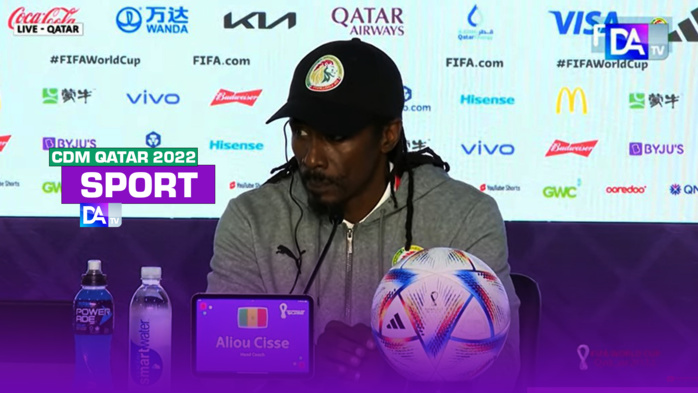Sénégal vs Angleterre - Aliou Cissé est catégorique : « On doit être prêt à jouer contre n’importe quelle équipe! »