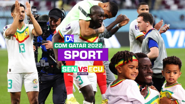 Qatar 2022 ; Revivez les temps forts du match Senegal vs Equateur  ( IMAGES )