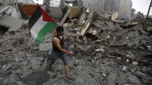 Israéliens et Palestiniens s'accordent sur un cessez-le-feu "illimité" dans la bande de Gaza