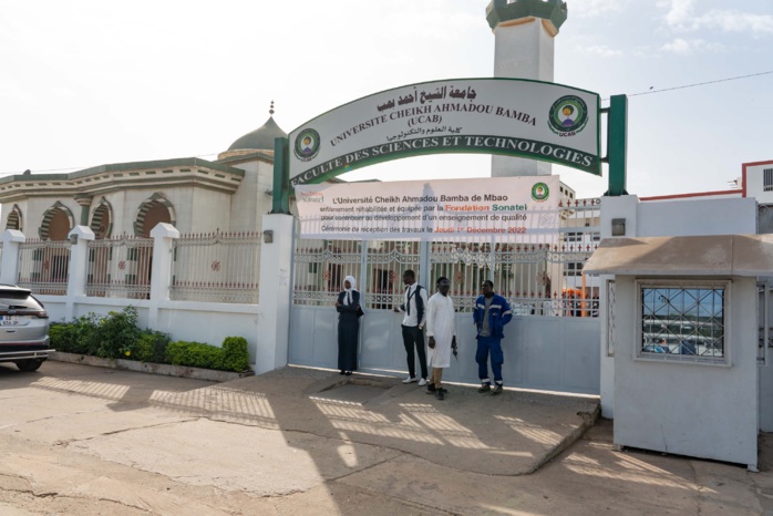 La Fondation Sonatel réhabilite l’Université Cheikh Ahmadou Bamba de MBAO