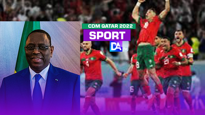 Qualification du Maroc en 1/4 de finale CDM : Le président Sall félicite et encourage les Lions de l'Atlas Qualification du Maroc en 1/4 de finale CDM : Le président Sall félicite et encourage les Lions de l'Atlas
