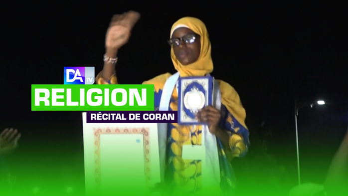 RÉCITAL DE CORAN / La championne du monde, Sokhna Ndaté Cissé et son maître coranique reçus par le Président de la République et repartent avec…