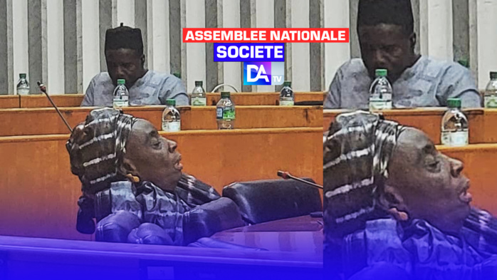 Insolite à l'Assemblée nationale : La députée de Wallu, Fatou Gaye, surprise dans les bras de Morphée en pleine session budgétaire
