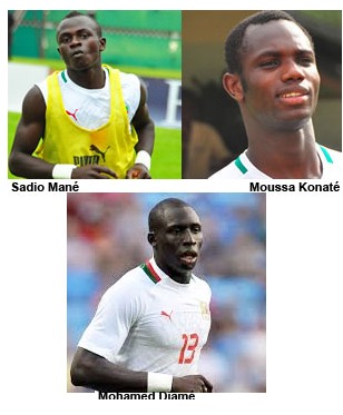 Sadio Mané, Moussa Konaté et Mohamed Diamé changent de clubs