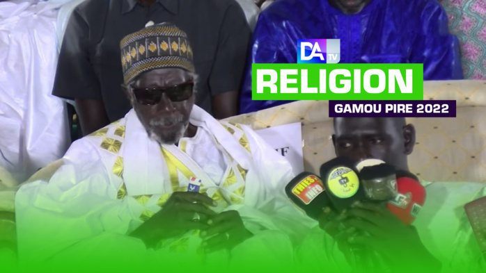Gamou Pire 2022 : "Si la démocratie c'est se donner des coups de poing entre frères de même parti, alors cette démocratie là n'est pas la bonne" (Serigne Mansour Cissé)