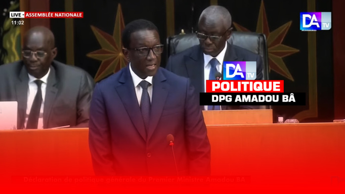 DPG Amadou Bâ, Pm : « C’est un exercice auquel je me consacre avec humilité »