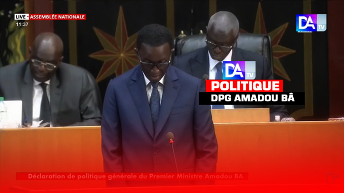 Déclaration de politique générale : Le premier ministre Amadou Ba  «liste les priorités...»