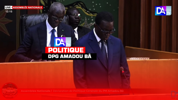 DPG /Amadou Ba : «La défense de l'intégrité du territoire sera garantie »