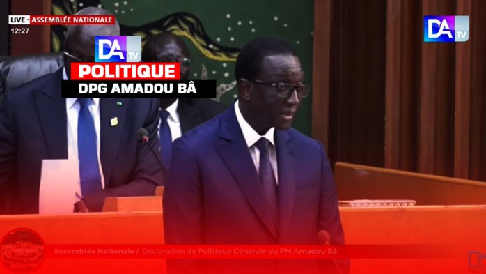 DPG : Amadou Bâ défend le PSE et parle de plan de rattrapage DPG : Amadou Bâ défend le PSE et parle de plan de rattrapage