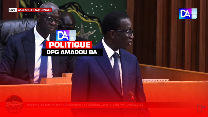 Déclaration de politique générale : Le premier ministre Amadou Ba  « liste des priorités... »