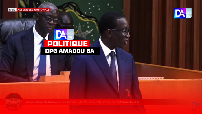 Déclaration de politique générale : Le premier ministre Amadou Ba « liste des priorités... » Déclaration de politique générale : Le premier ministre Amadou Ba « liste des priorités... »