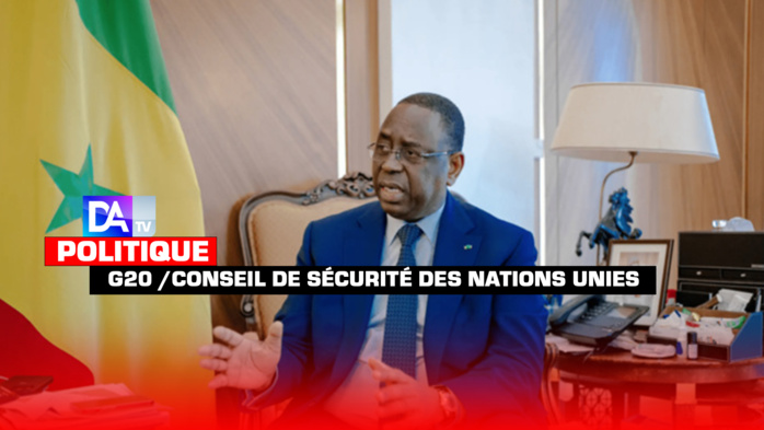 Siège permanent de l'Afrique au G20 et au conseil de sécurité des Nations Unies, relations entre les Etats Unis et l'Afrique, position de l'Afrique sur la guerre en I 'Ukraine... Macky Sall sans masque (Entretien...) Siège permanent de l'Afrique au G20 et au conseil de sécurité des Nations Unies, relations entre les Etats Unis et l'Afrique, position de l'Afrique sur la guerre en I 'Ukraine... Macky Sall sans masque (Entretien...)