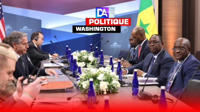 Washington : Le Secrétaire d'État américain salue le leadership du Président Macky Sall à la tête de l'UA Washington : Le Secrétaire d'État américain salue le leadership du Président Macky Sall à la tête de l'UA