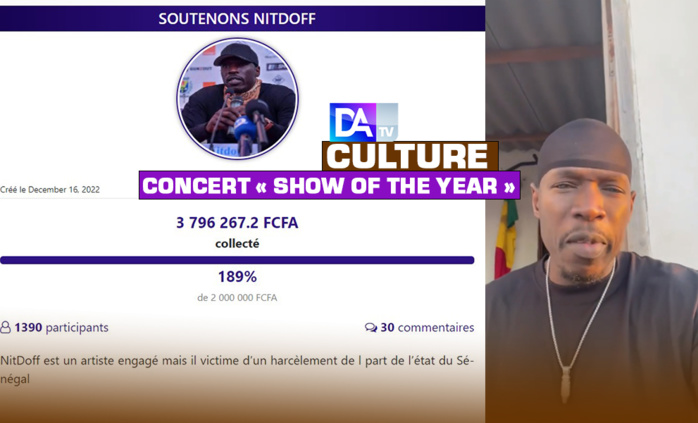 Soutien des internautes après l’annulation de son concert : Nit Doff reçoit une cagnotte de plus de 3 millions en quelques heures Soutien des internautes après l’annulation de son concert : Nit Doff reçoit une cagnotte de plus de 3 millions en quelques heures