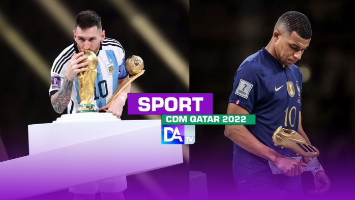 Mondial 2022 : Lionel Messi est élu meilleur joueur du tournoi, Kylian Mbappé meilleur buteur… Mondial 2022 : Lionel Messi est élu meilleur joueur du tournoi, Kylian Mbappé meilleur buteur…