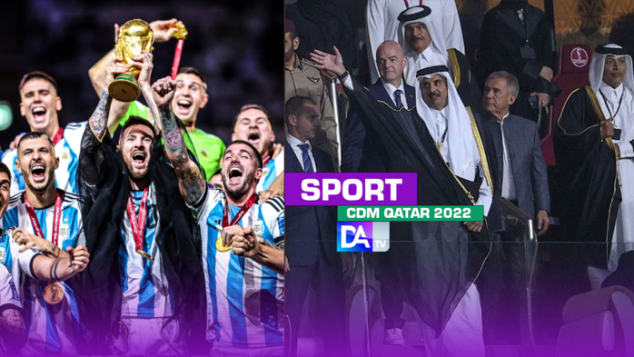 Coupe du Monde Qatar 2022 : Et le « Cheikh » Messi souleva le trophée devant l'Émir du Soft Power… Coupe du Monde Qatar 2022 : Et le « Cheikh » Messi souleva le trophée devant l'Émir du Soft Power…