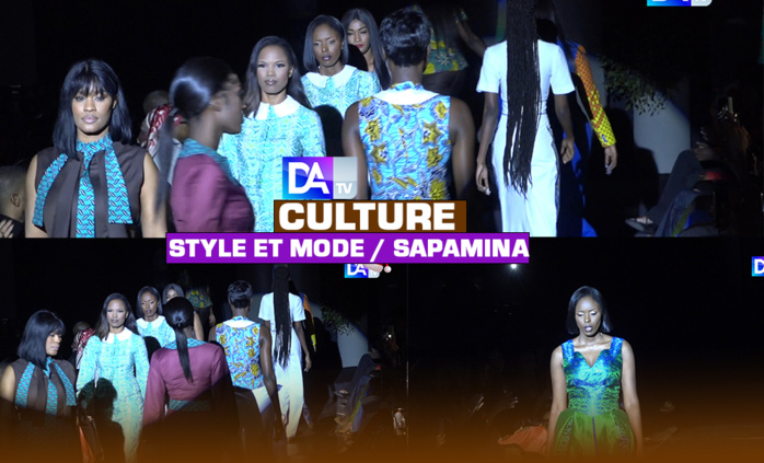 Fashion Show : Quand les mannequins admirent la première collection de SAPAMINA