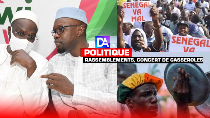 Rassemblements, concert de casseroles : La grande offensive de la coalition Yewwi Askan Wi en perspective de 2024