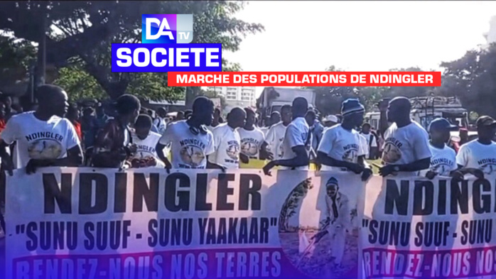 Marche des populations de Ndingler : « Nous disons au président Macky Sall que la solution du problème est entre ses mains. » (Seydi Gassama).