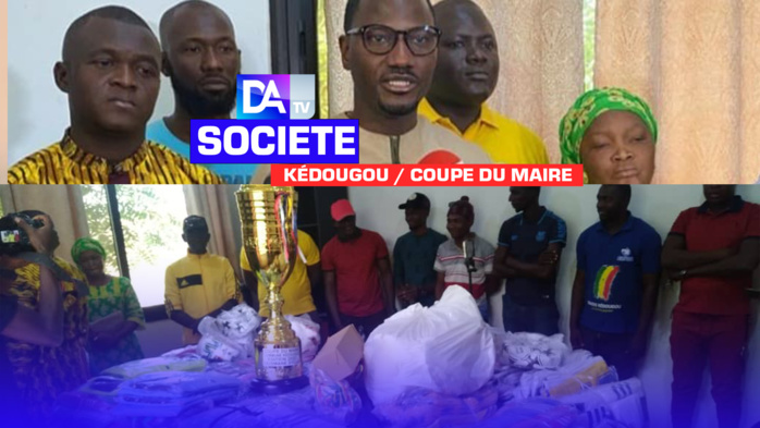 Kédougou / Coupe du maire : Le maire Ousmane Sylla gâte  l'ensemble des équipes de sa commune