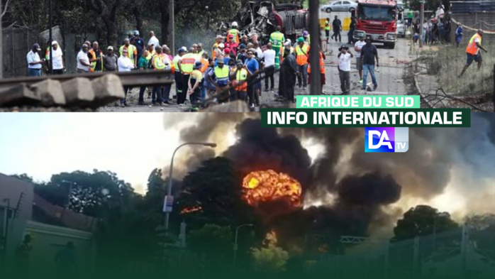Un camion-citerne explose près de Johannesburg en Afrique du Sud, 15 morts