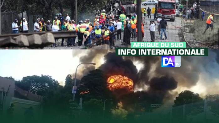 Un camion-citerne explose près de Johannesburg en Afrique du Sud, 15 morts Un camion-citerne explose près de Johannesburg en Afrique du Sud, 15 morts