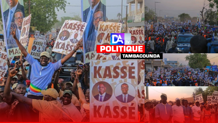 Macky Sall à Tamba : le chef de l’État séduit par l’impressionnante mobilisation de Mamadou Kassé