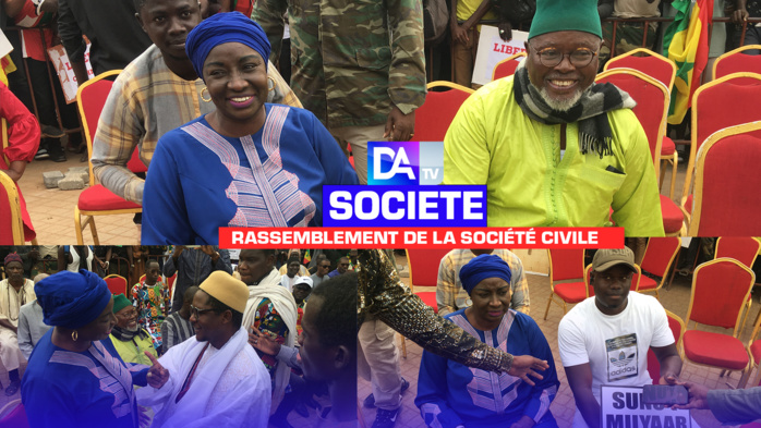 Mobilisation de la société civile : Aminata Touré prend part à la manifestation. Mobilisation de la société civile : Aminata Touré prend part à la manifestation.