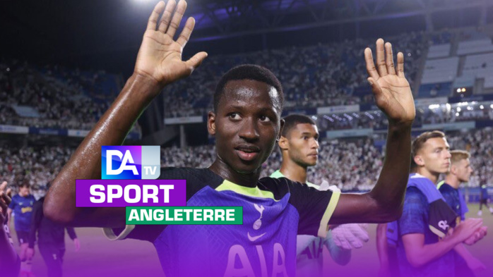 Angleterre : Pape Matar Sarr a fait ses débuts avec Tottenham…. Angleterre : Pape Matar Sarr a fait ses débuts avec Tottenham….