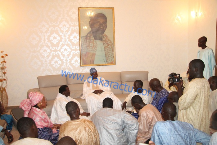 Les images du Ziarr de Cheikh Béthio Thioune chez le khalif général des Mourides Serigne Sidy Mokhtar Mbacké  et chez Serigne Bass Abdoukhadre  Mbacké