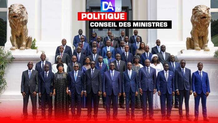 Communiqué du conseil des ministres du Mercredi 04 Janvier 2023 .
